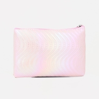 Набор косметичек 2 в 1 на молниях, цвет розовый Набор косметичек 2 в 1 на молниях, цвет розовый