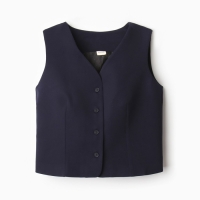 Жилет для девочки MINAKU, цвет синий, рост 128 см Жилет для девочки MINAKU, цвет синий, рост 128 см