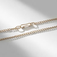 Кулон &laquo;Чек-лист на весну&raquo; цветочек, цвет голубой в золоте, 40 см