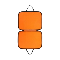 Папка с ручками текстильная А4, 350 х 270 х 20 мм, Calligrata "Офис", нейлон 600D, двуцветный кант, оранжевая Папка с ручками текстильная А4, 350 х 270 х 20 мм, Calligrata "Офис", нейлон 600D, двуцветный кант, оранжевая