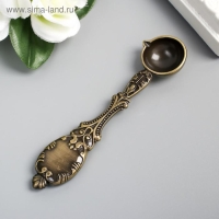 Ложка для плавления сургуча металл "Узорная" 36 гр 11х2,5х0,8 см Ложка для плавления сургуча металл "Узорная" 36 гр 11х2,5х0,8 см