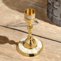 Подсвечник "Перси" 13,5 см, латунь