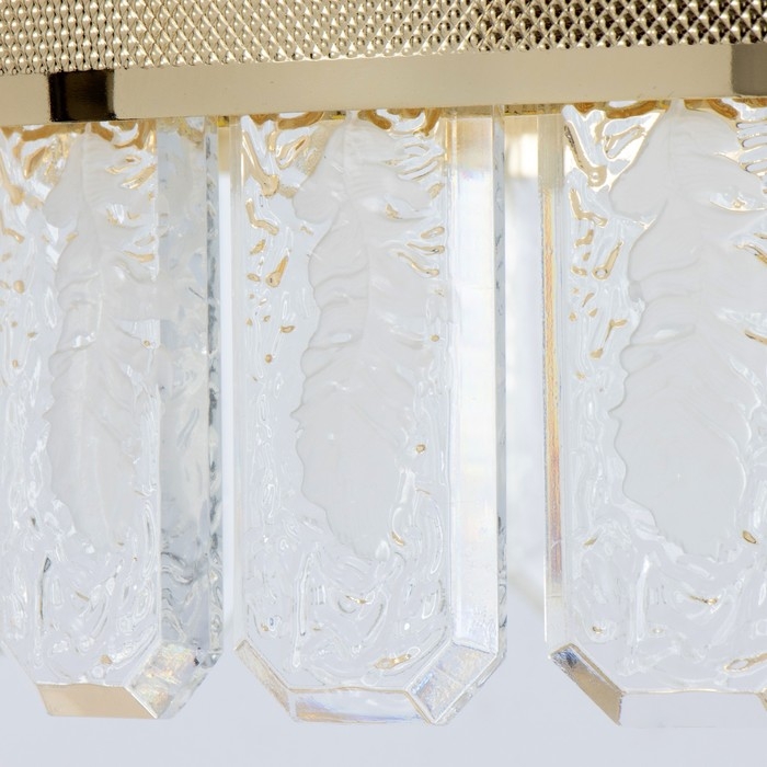 Люстра "Олиен" LED 60Вт 3 режима золото 46,5х46,5х30 см BayerLux