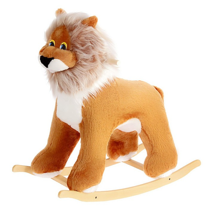 Мягкая качалка &laquo;Лев&raquo;, МИКС