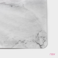 Салфетка сервировочная на стол Доляна &laquo;Мрамор&raquo;, 43&times;28 см, цвет серый