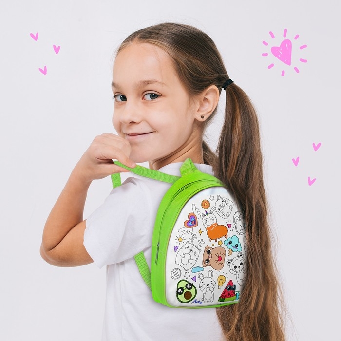 Рюкзак раскраска &laquo;Стикеры&raquo;