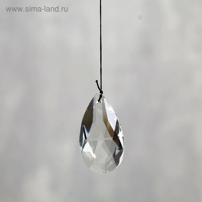 Музыка ветра металл, пластик "Кристаллы" 6 трубок МИКС 30х6х6 см