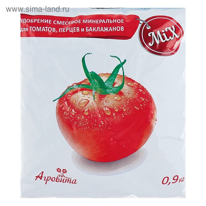 Удобрение минеральное Для томатов, перцев и баклажанов, 900 г Удобрение минеральное Для томатов, перцев и баклажанов, 900 г