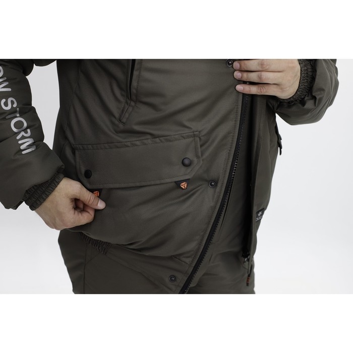 Костюм "ВЬЮГА", taslan, размер 48, цвет хаки