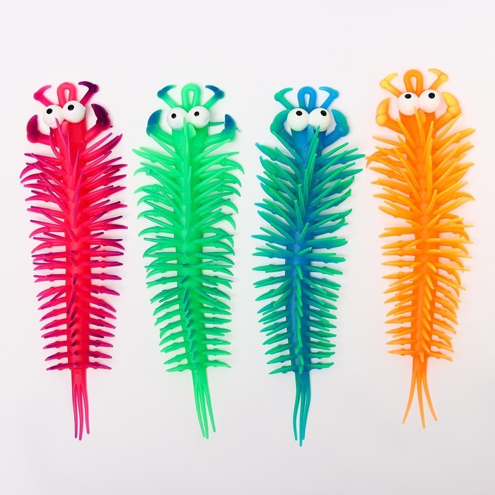 Антистресс сквиш мялка &laquo;Многоножек&raquo; , в шоубоксе