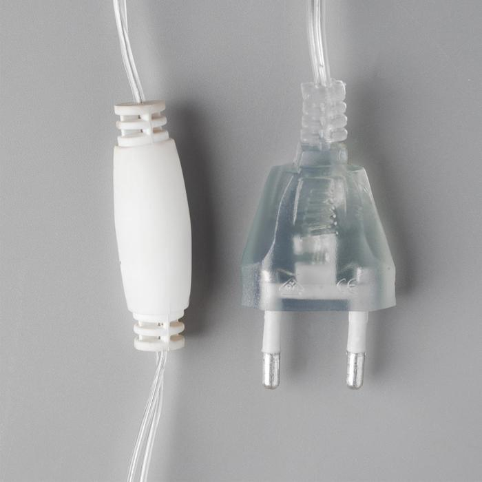 Светодиодная фигура &laquo;Звёзды золотистые&raquo; 20, 25, 30 см, металл, 220 В, свечение тёплое белое