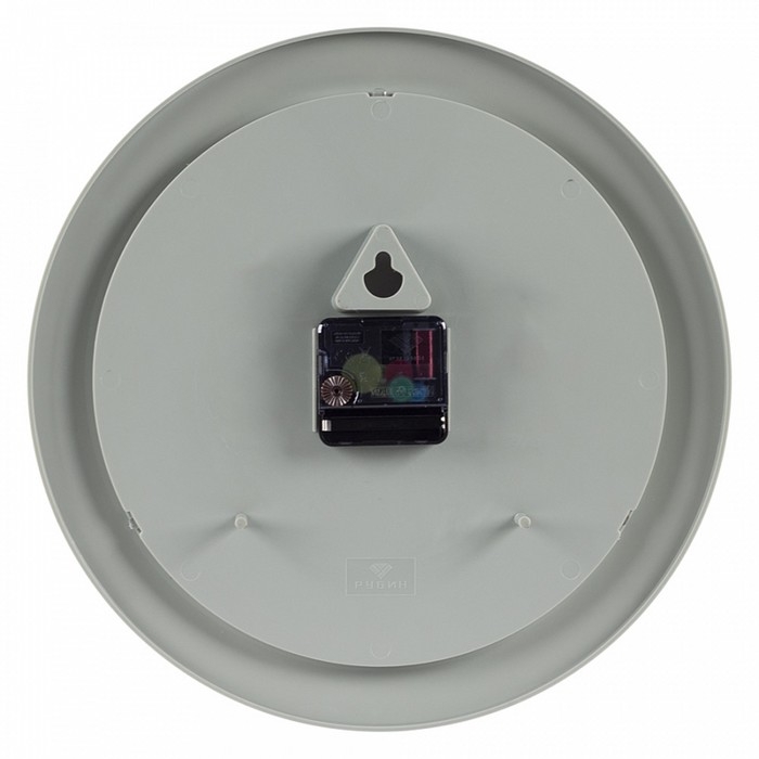 Часы настенные, интерьерные "Классика", бесшумные,  d-30 см, оливковые