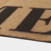 Коврик придверный Доляна Home, без окантовки, 40&times;60 см, цвет бежевый