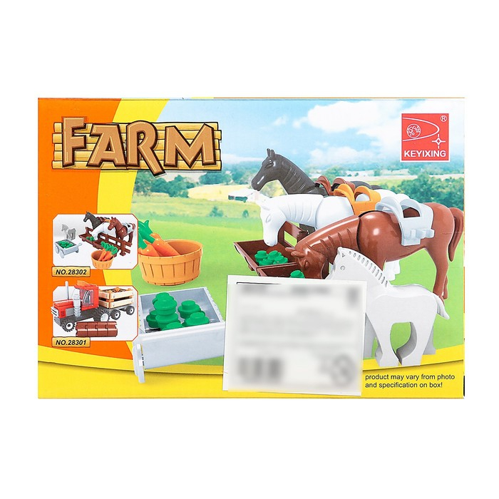 Конструктор Ферма &laquo;Конюшня&raquo;, 89 деталей