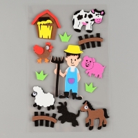 Набор наклеек из EVA "Ферма", 13 шт