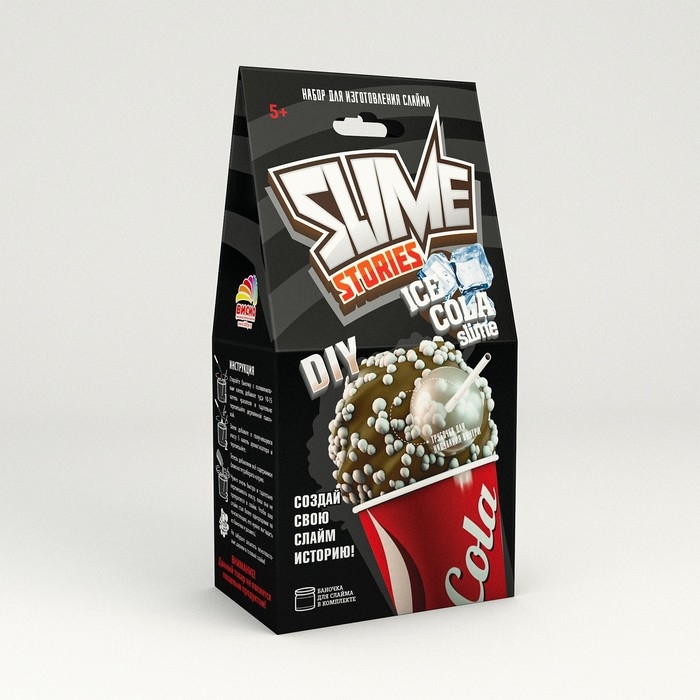 Набор для опытов и экспериментов &laquo;Slime Stories. Ice cola&raquo; серия &laquo;Юный химик&raquo;