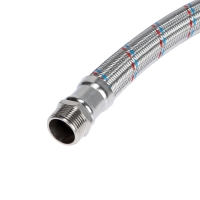 Подводка гибкая для воды AQUALINE "Гигант", внутренняя/наружная резьба 1", 150 см