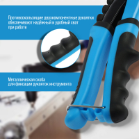Заклепочник ТУНДРА, 210 мм, 2К рукоятки, заклепки 2.4 - 3.2 - 4 - 4.8 мм Заклепочник ТУНДРА, 210 мм, 2К рукоятки, заклепки 2.4 - 3.2 - 4 - 4.8 мм