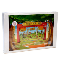 Пальчиковый кукольный театр &laquo;3 сказки&raquo;, ширма: 22,5 &times; 33 см