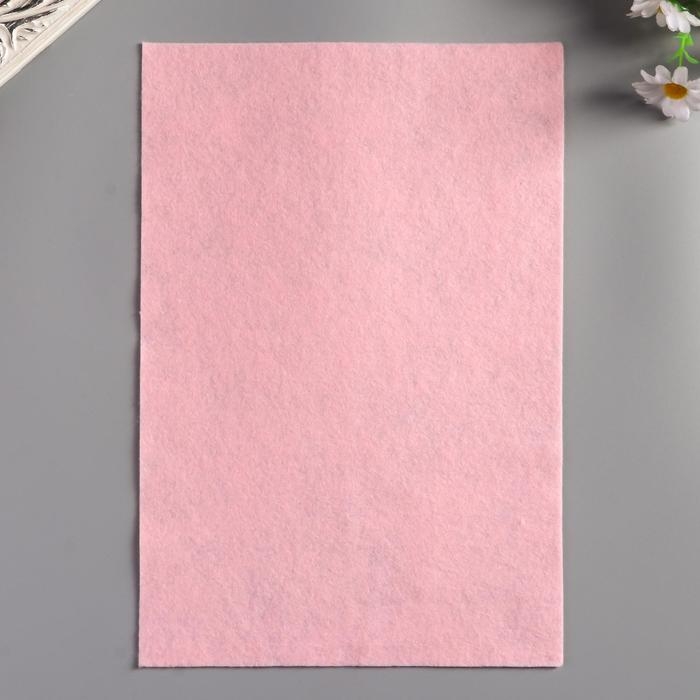 Фетр мягкий 1 мм Фетр мягкий 1 мм "Лосось" набор 10 листов формат А4