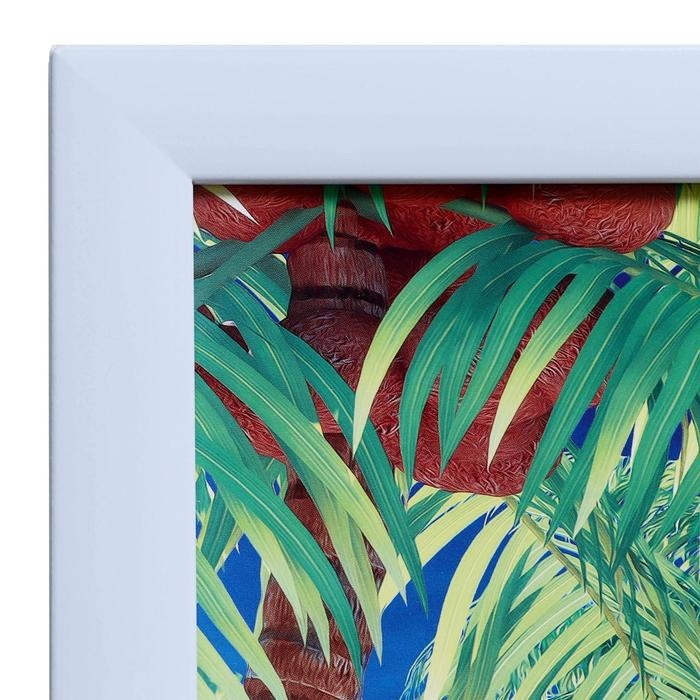 Картина Картина "Лебеди в тропиках" 60х100(65х105) см