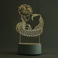 Светильник новогодний из акрила «Новый год: Волшебных моментов», 11,8 х 22 см, модель GBV-0121 Светильник новогодний из акрила «Новый год: Волшебных моментов», 11,8 х 22 см, модель GBV-0121