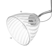 Люстра "Нора" 2х60Вт Е27 Хром 50х22х26см Люстра "Нора" 2х60Вт Е27 Хром 50х22х26см