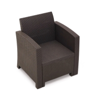 Набор садовой мебели Бора, Дуо, два кресла + стол, венге Набор садовой мебели Бора, Дуо, два кресла + стол, венге