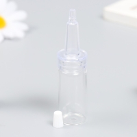 Декор для творчества стекло "Бутылочка с носиком" 25 мл набор 2 шт 8х2х2 см