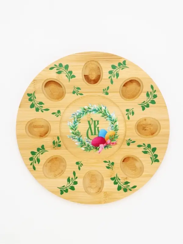 Подставка для яиц и кулича &laquo;Пасха&raquo;, 25 см