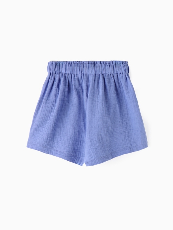 Шорты из муслина для девочек KAFTAN рост 164, фиолетовый