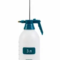 Опрыскиватель помповый, 3 л, металлический наконечник, Greengo