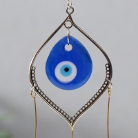 Музыка ветра металл, пластик "От сглаза с пером" 3 колокольчика 38х5,5х2,8 см Музыка ветра металл, пластик "От сглаза с пером" 3 колокольчика 38х5,5х2,8 см