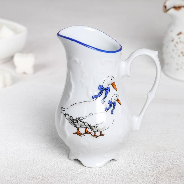 Молочник &laquo;Рококо. Гуси&raquo;, 200 мл