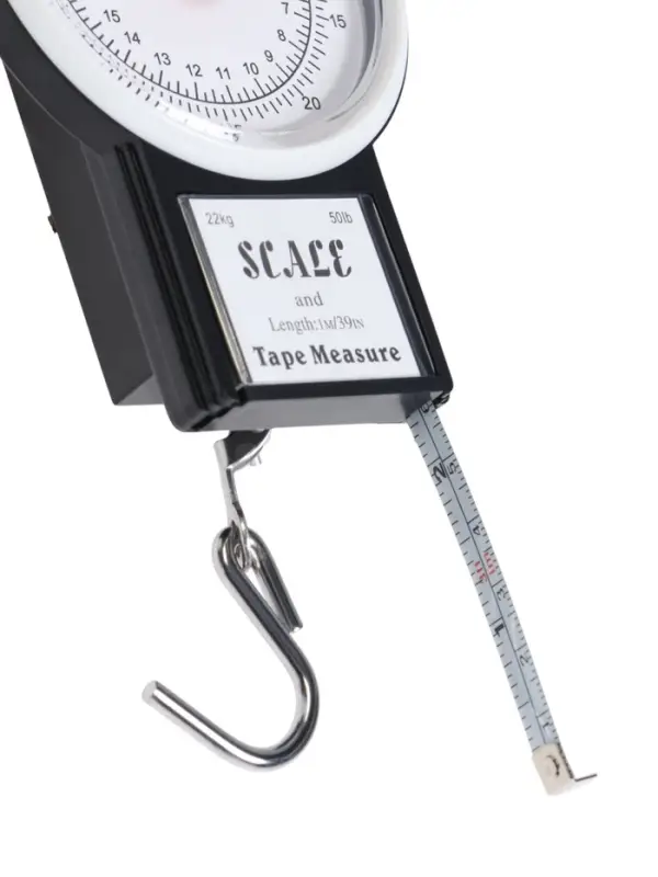 Безмен механический, до 22 кг, цена деления 250 г, черный