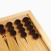 Нарды деревянные большие, с шашками "Лев", настольная игра, 60 х 60 см Нарды деревянные большие, с шашками "Лев", настольная игра, 60 х 60 см