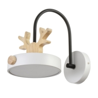 Бра "Олень пиатти" LED 12Вт 4000К белый 15х26х16см