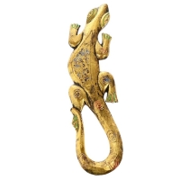 Панно дерево "Геккон" 48х12,5х1,1 см