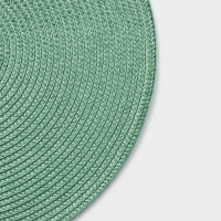 Салфетки сервировочные на стол Magistro &laquo;Лофт&raquo;, 4 шт., d=38 см, зелёные