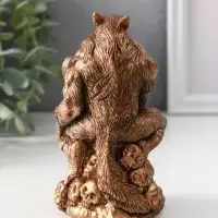 Фигура &laquo;Оборотень&raquo;, 12&times;7.5&times;7.5 см, бронза