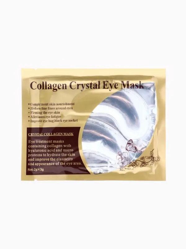 Патчи гидрогелевые для глаз Collagen Crystal, прозрачные