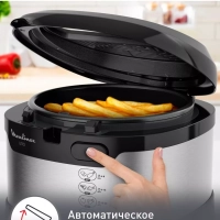 Компактная фритюрница Fry Uno AF215D10, серебристый Компактная фритюрница Fry Uno AF215D10, серебристый
