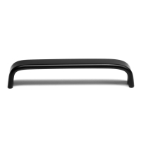 Ручка-скоба ТУНДРА РС108, м/о 128 мм, черная, 4 шт