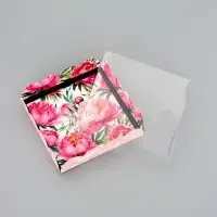 Коробка для печенья, &laquo;С Любовью&raquo;, 12&times;12&times;3 см