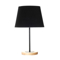 Светильник настольный "Строгость" 1х40Вт Е27 черный 22,5х22,5х41,5см