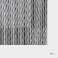 Салфетка сервировочная на стол Доляна &laquo;Шахматы&raquo;, 45&times;30 см, цвет серебристый