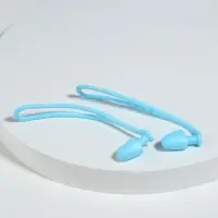 Беруши, 10&times;1.3 см, в футляре, пара, силиконовые, голубой