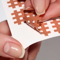 Тейп для лица, набор, 6 листов, цвет бежевый Тейп для лица, набор, 6 листов, цвет бежевый