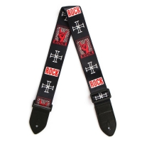 Ремень для гитары Music Life, 60-117х5 см, кресты Ремень для гитары Music Life, 60-117х5 см, кресты