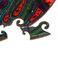 Пазлы деревянные фигурные «Быстрый гепард», 126 элементов Пазлы деревянные фигурные «Быстрый гепард», 126 элементов